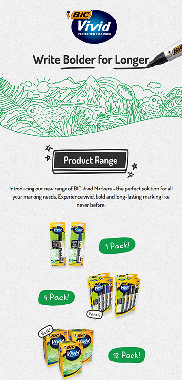BIC - Landing Page Design by Code and Visual - mobile screenshot 1